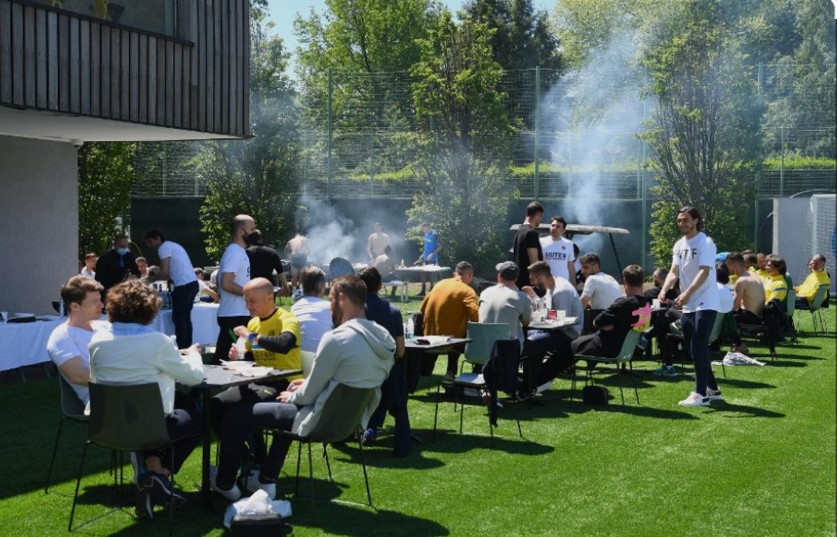 Inter a încheiat sezonul de vis cu un grătar la Appiano Gentile