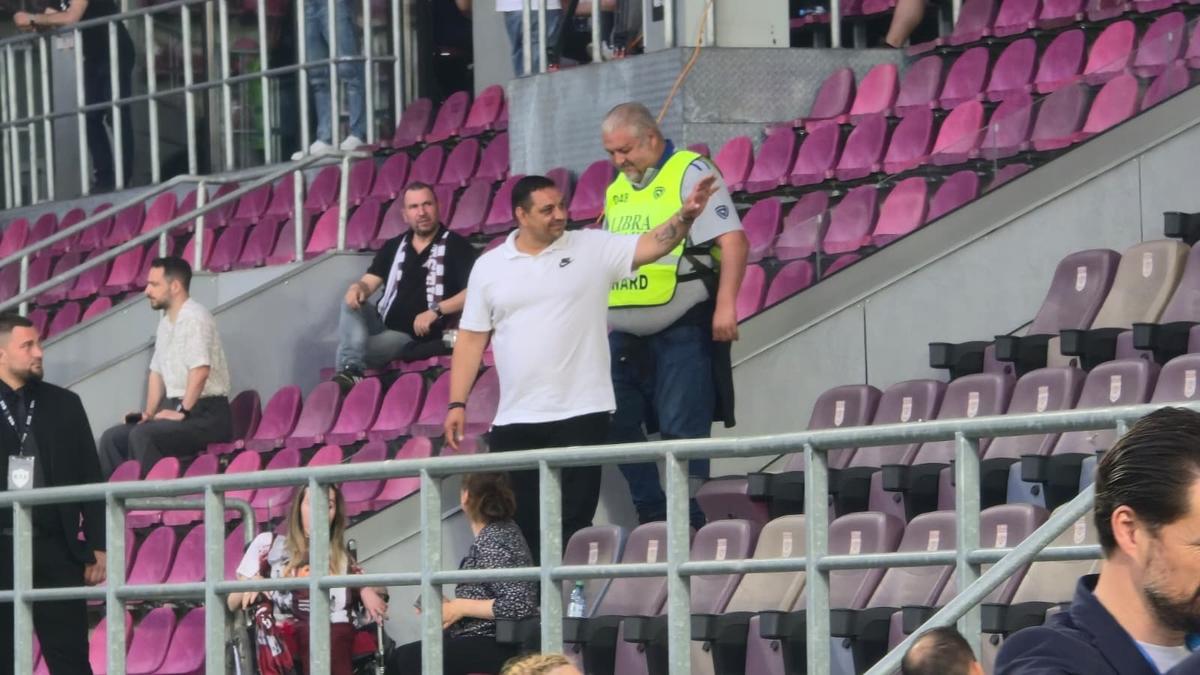 Ionel Ganea, prima apariție publică după o pauză de un an