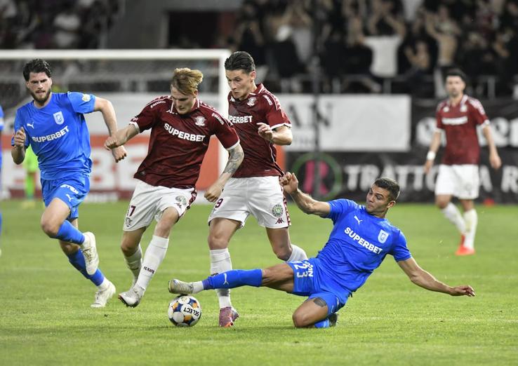 Teles, Christensen, Dobre și Băluță » Rapid - Universitatea Craiova, poze de meci, 25.05.2026, etapa 10 play-off // foto: Cristi Preda (GSP)