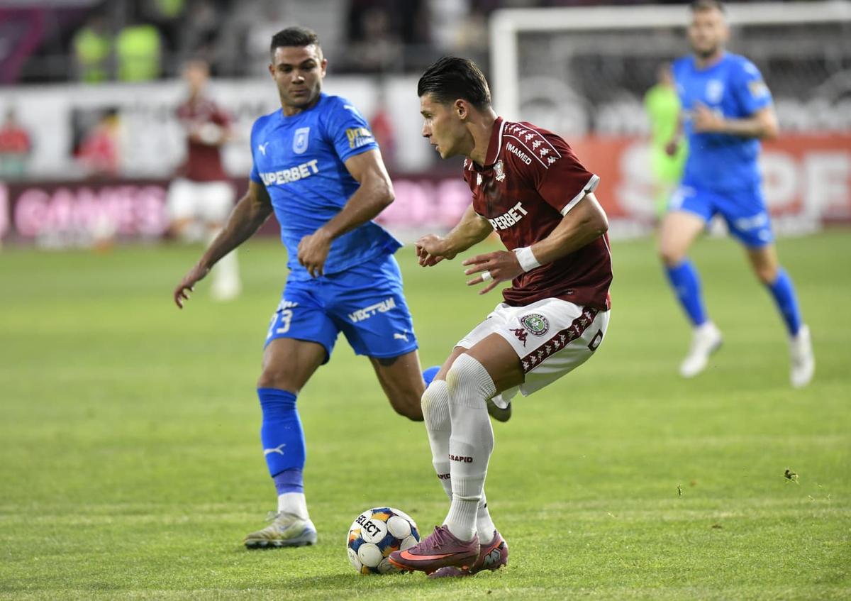 Rapid - Universitatea Craiova 0-0 » Să vină Pancu! Egal fără sare și piper în ultimul meci al play-off-ului. Campioana și-a respectat eticheta la București