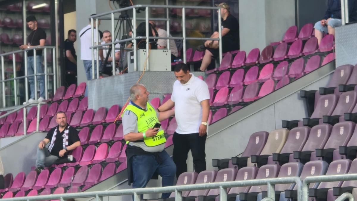 Ionel Ganea, prima apariție publică după o pauză de un an