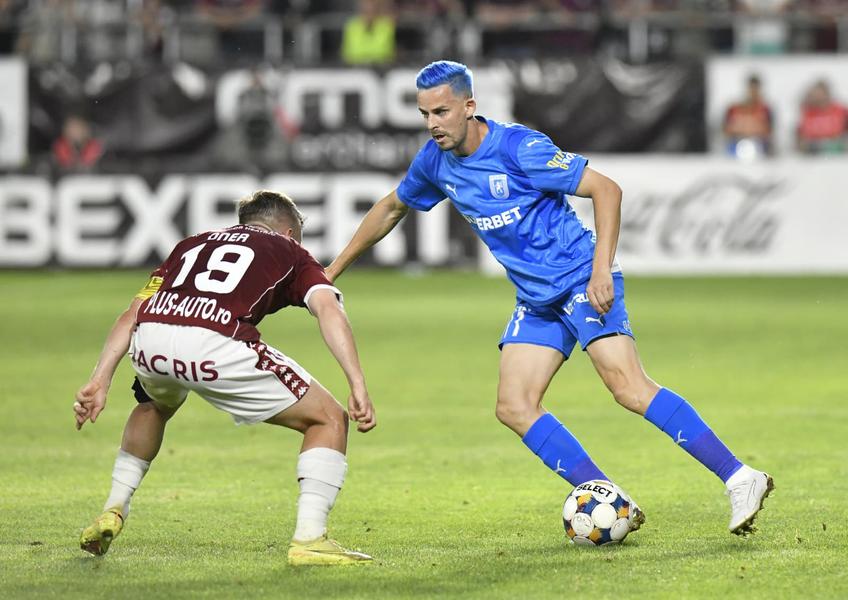 Onea și Bancu, în duelul Rapid - Craiova. foto: Cristi Preda