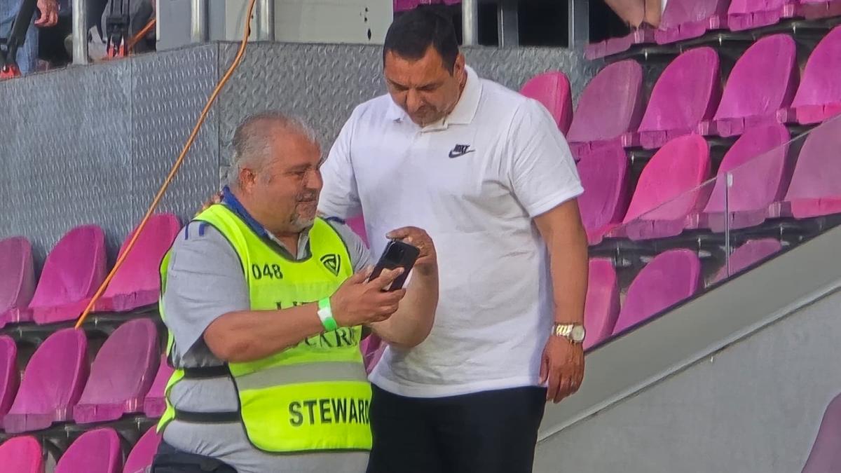 Ionel Ganea, prima apariție publică după o pauză de un an