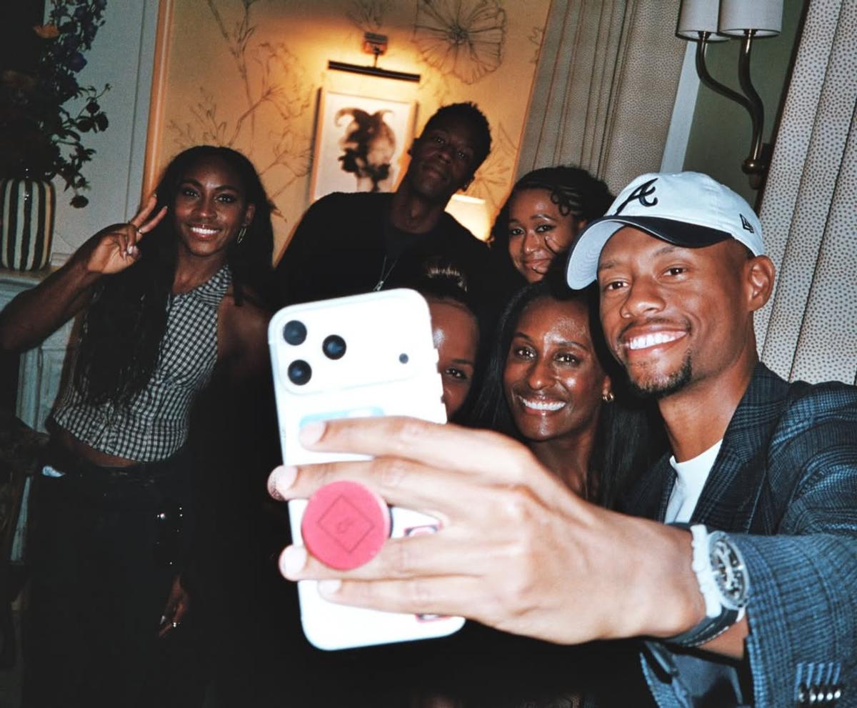 Naomi Osaka a organizat la Paris o petrecere doar pentru tenismeni de culoare » Imagini din interior