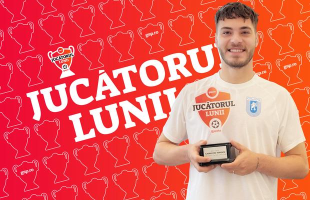„Am rămas puternic mental” » Laurențiu Popescu, Jucătorul lunii mai: „După acel 4-0 dureros de la Cluj, ne-am trezit!”