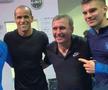 Rivaldo, Rivaldinho, Ianis și Gică Hagi, într-o fotografie de colecție