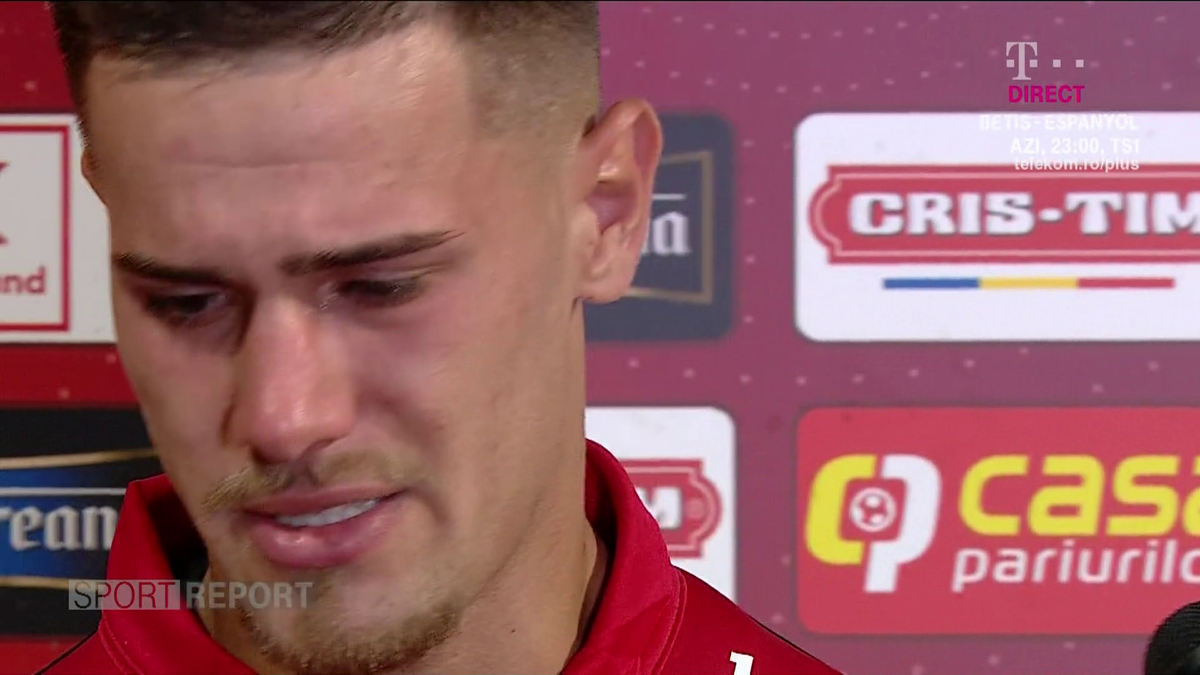Grigore în lacrimi