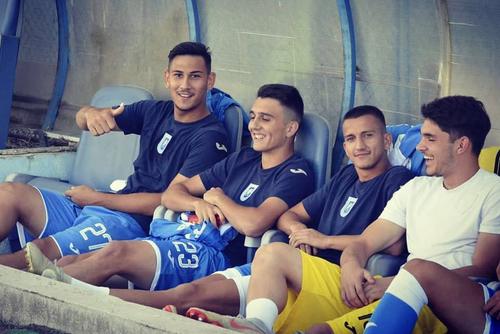 Jovan Markovic, primul din stânga