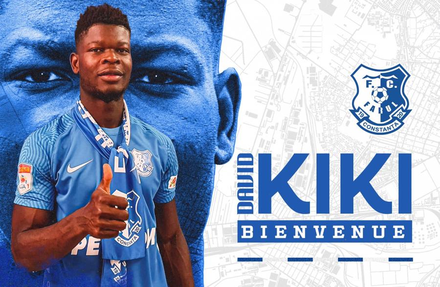 David Kiki a fost prezentat oficial pe site-ul constănțenilor Farul i-a adus deja înlocuitor lui Bradley de Nooijer! Hagi a transferat un jucător cu 32 de meciuri la națională
