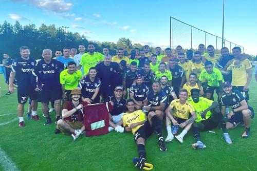 CFR Cluj a câștigat și ultimul amical din cantonamentul desfășurat în Austria, 2-0 cu Hajduk Split, vicecampioana Croației FOTO: facebook.com/cfr1907