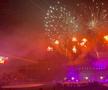 Spectacol de artificii la aniversarea Rapidului