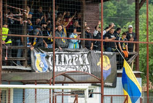 Olimpia Satu Mare a promovat în Liga 3 / Sursă foto: Sebastian Tăbăcaru