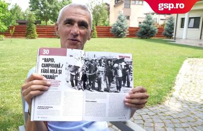 Iencsi a răsfoit revista „100 de motive să iubești Rapid”: „A fost dragoste la prima vedere”