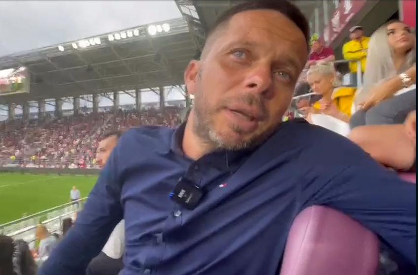 În ziua în care clubul Rapid împlinește 100 de ani de la înființare, muntenegreanul Vladimir Bozovic (41 de ani), fost jucător al alb-vișiniilor în perioada iulie 2007-ianuarie 2013, este prezent în Giulești