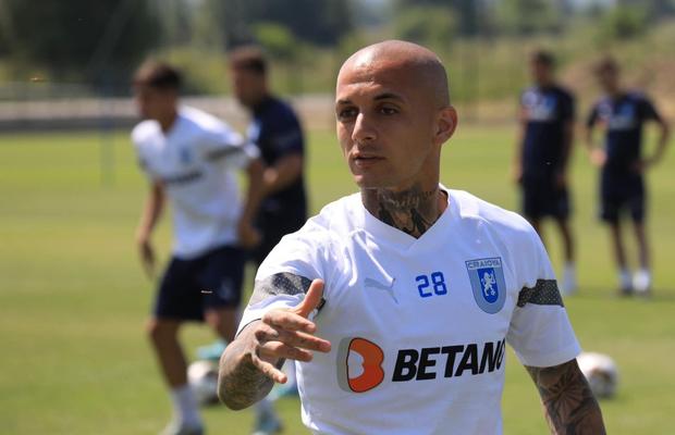 CS Universitatea Craiova, victorie în primul amical al verii » Marcator-surpriză și o veste proastă: Ivan s-a accidentat