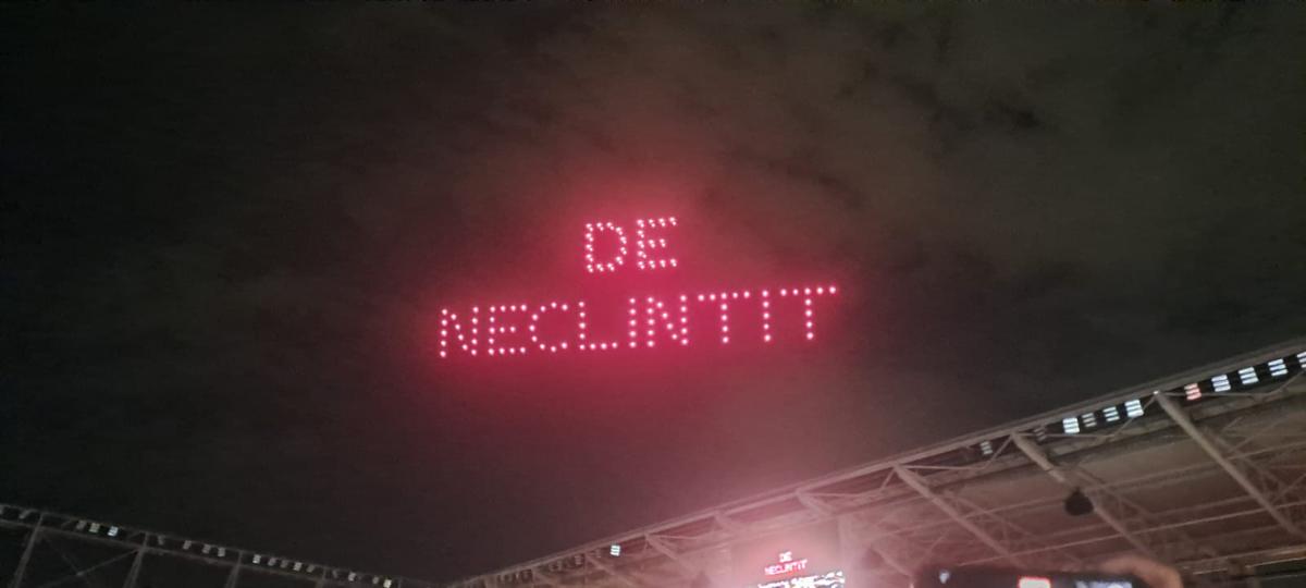 Moment aparte la centenar: ce a apărut pe cer, deasupra arenei din Giulești