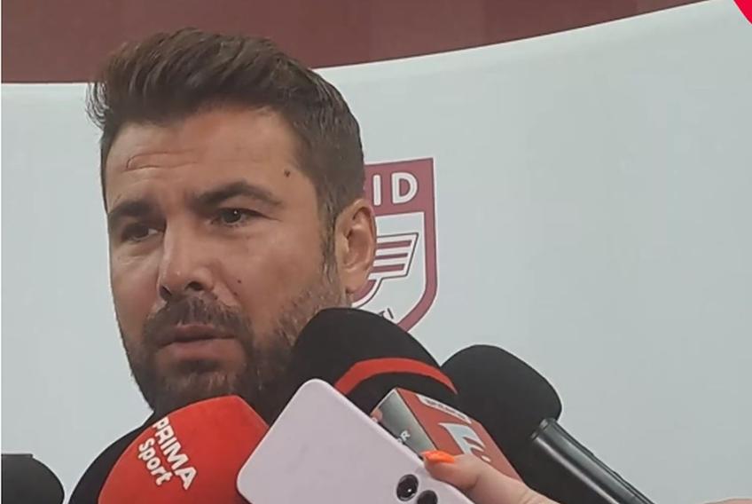 Adrian Mutu (44 de ani) a fost impresionat de petrecerea Rapidului, dar gândul i-a zburat deja la cantonamentul în care giuleștenii vor pleca mâine.