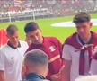 Iulian Cristea (28 de ani) a fost prezent alături de colegi la sărbătoarea centenarului rapidist. Fundașul central a transmis că vrea titlul și o convocare la prima reprezentativă a României.