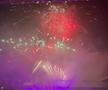 Spectacol de artificii la aniversarea Rapidului