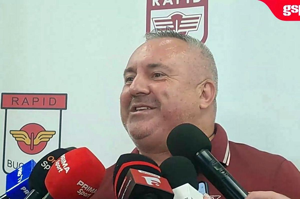 Mihai Iosif, vizibil emoționat la sărbătoarea centenarului Rapidului: „E ceva unic!”