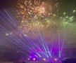 Spectacol de artificii la aniversarea Rapidului
