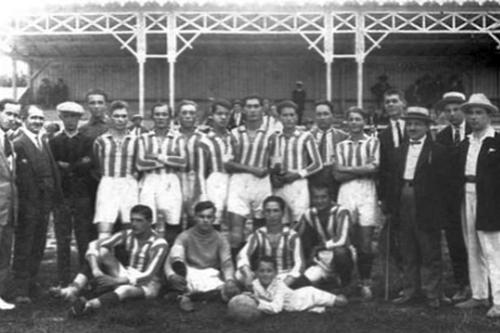 Rapid în 1925 / Sursă foto: bancaderezerva.wordpress.com