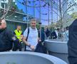 Sosirea echipei naționale a României la Frankfurt pentru meciul cu Slovacia FOTO: Daniel Grigore (GSP)