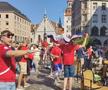 Suporterii sârbi s-au ciocnit cu forțele de ordine, înaintea meciului cu Danemarca de la Munchen