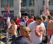 Suporterii sârbi s-au ciocnit cu forțele de ordine, înaintea meciului cu Danemarca de la Munchen