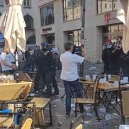 Suporterii sârbi s-au ciocnit cu forțele de ordine, înaintea meciului cu Danemarca de la Munchen