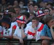 Pe stadion sau la terase, suporterii Angliei au privit cu greu prestația naționalei lui Southgate în fața Sloveniei / Sursă foto: Imago Images