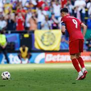 Penalty-ul lui Robert Lewandowski în meciul cu Franța / Sursă foto: Imago Images