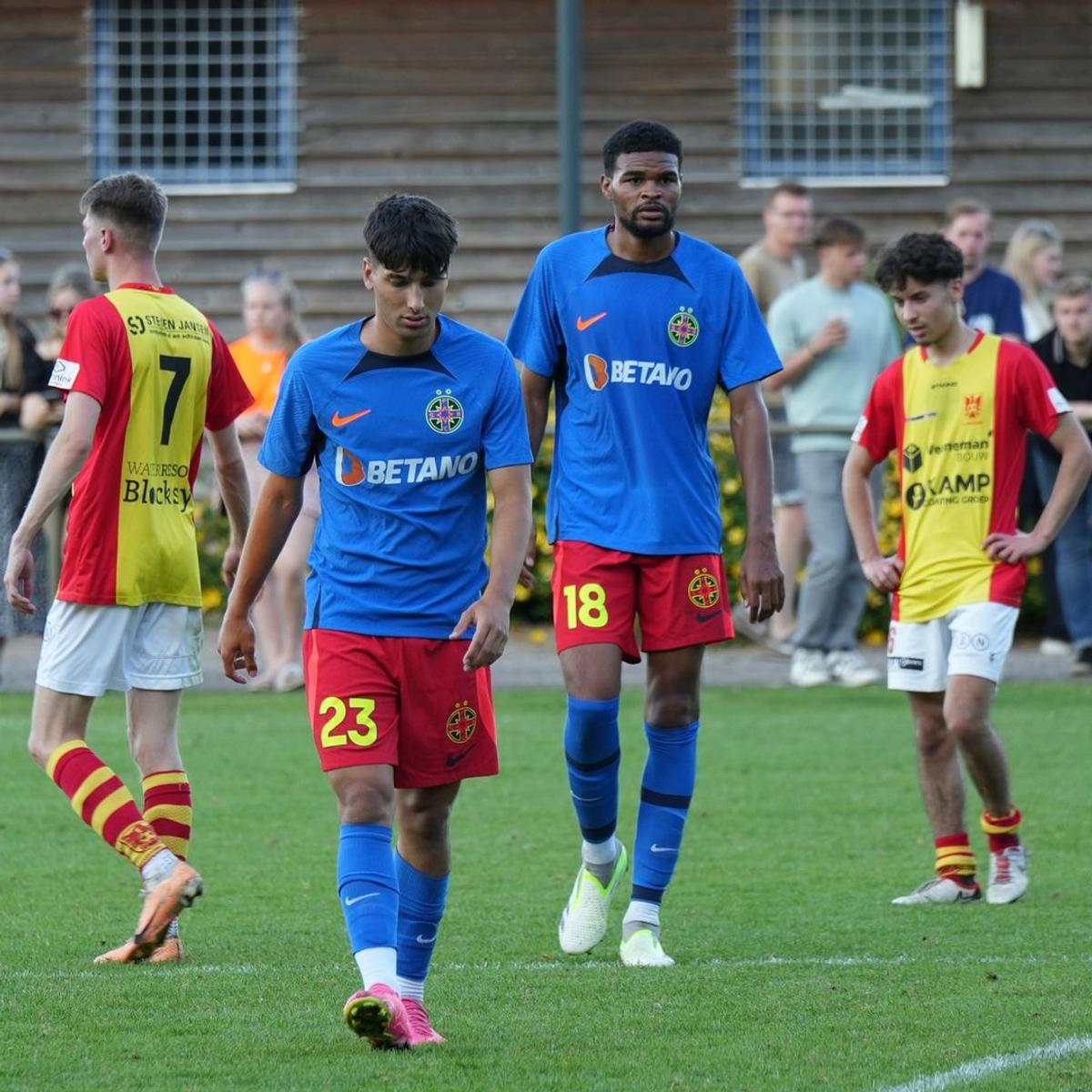 FCSB s-a distrat în primul amical din Olanda » Ștefănescu a marcat primele goluri la noua echipă + cine a jucat