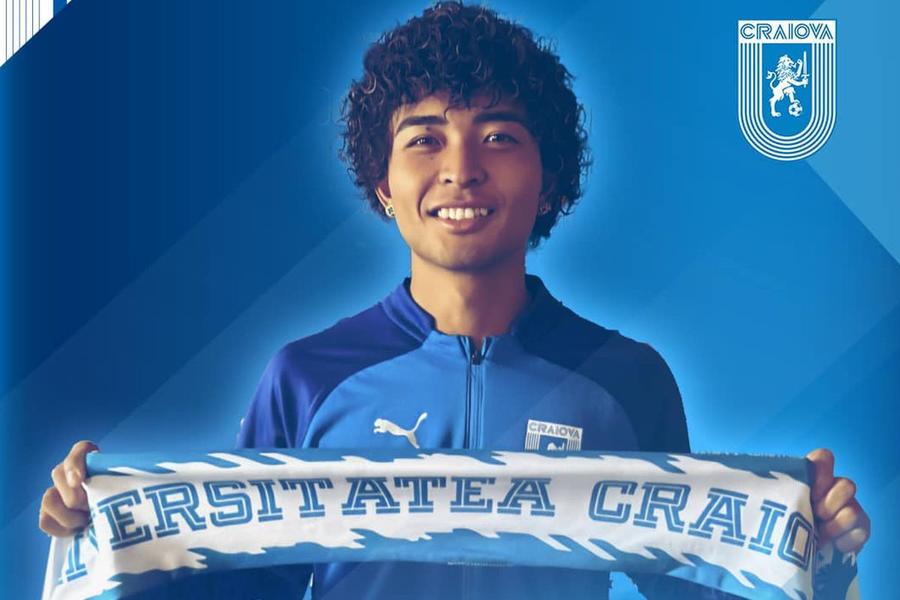 Takuto Oshima a fost prezentat de juveți / Sursă foto: Facebook@ Universitatea Craiova Universitatea Craiova și-a prezentat cea de-a treia achiziție, fotbalistul adus „la solicitarea lui Constantin Gâlcă”