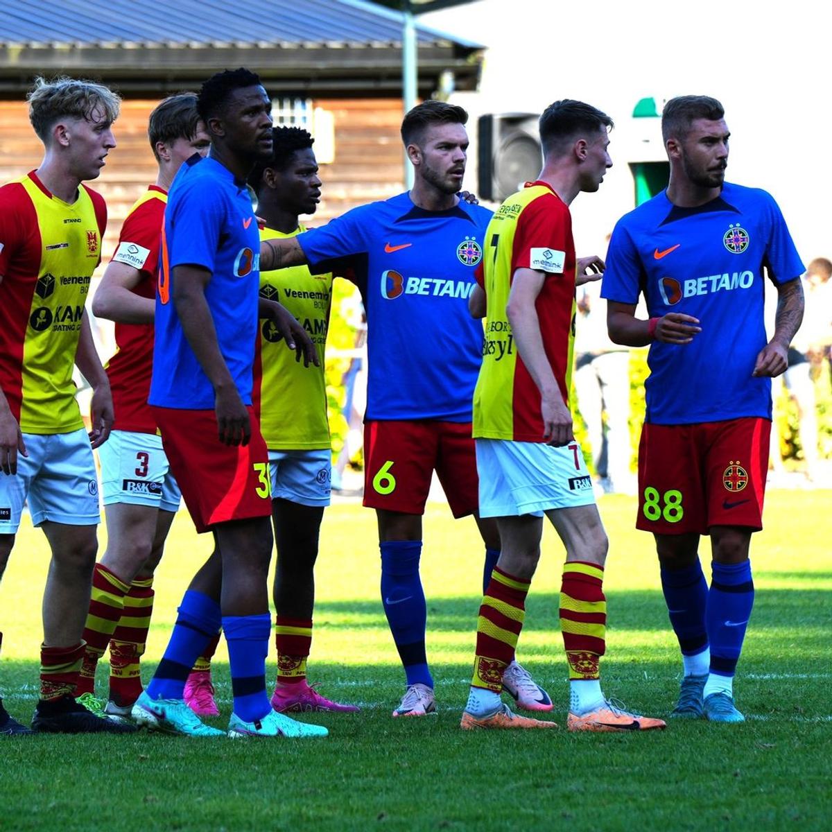 FCSB s-a distrat în primul amical din Olanda » Ștefănescu a marcat primele goluri la noua echipă + cine a jucat