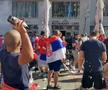 Suporterii sârbi s-au ciocnit cu forțele de ordine, înaintea meciului cu Danemarca de la Munchen