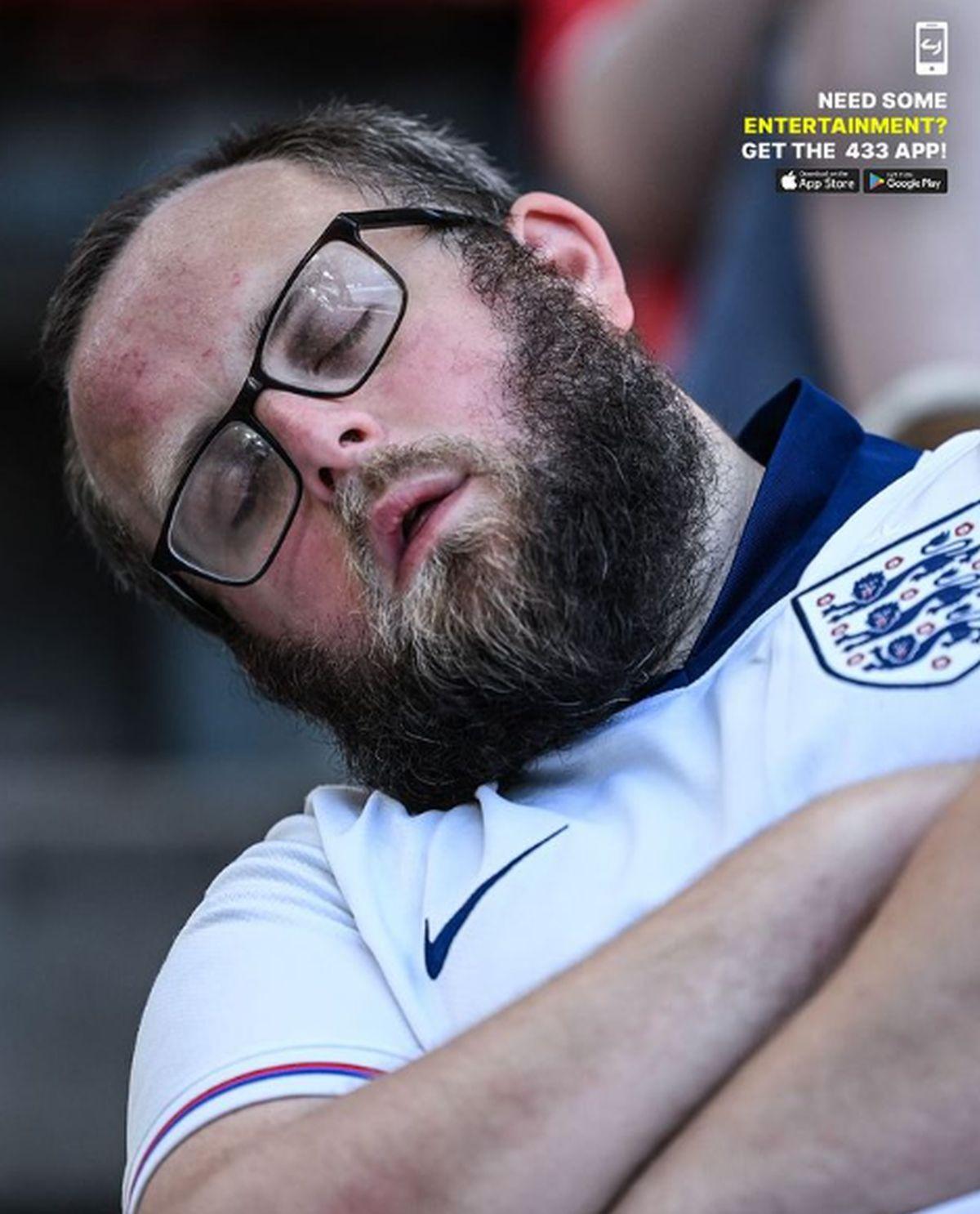 „Efectul Anglia” » Imagini din timpul meciului cu Slovenia: suporterii „Three Lions” n-au mai rezistat și au ajuns virali