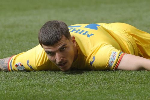Valentin Mihăilă a jucat titular cu Belgia (0-2) / foto: Imago Images