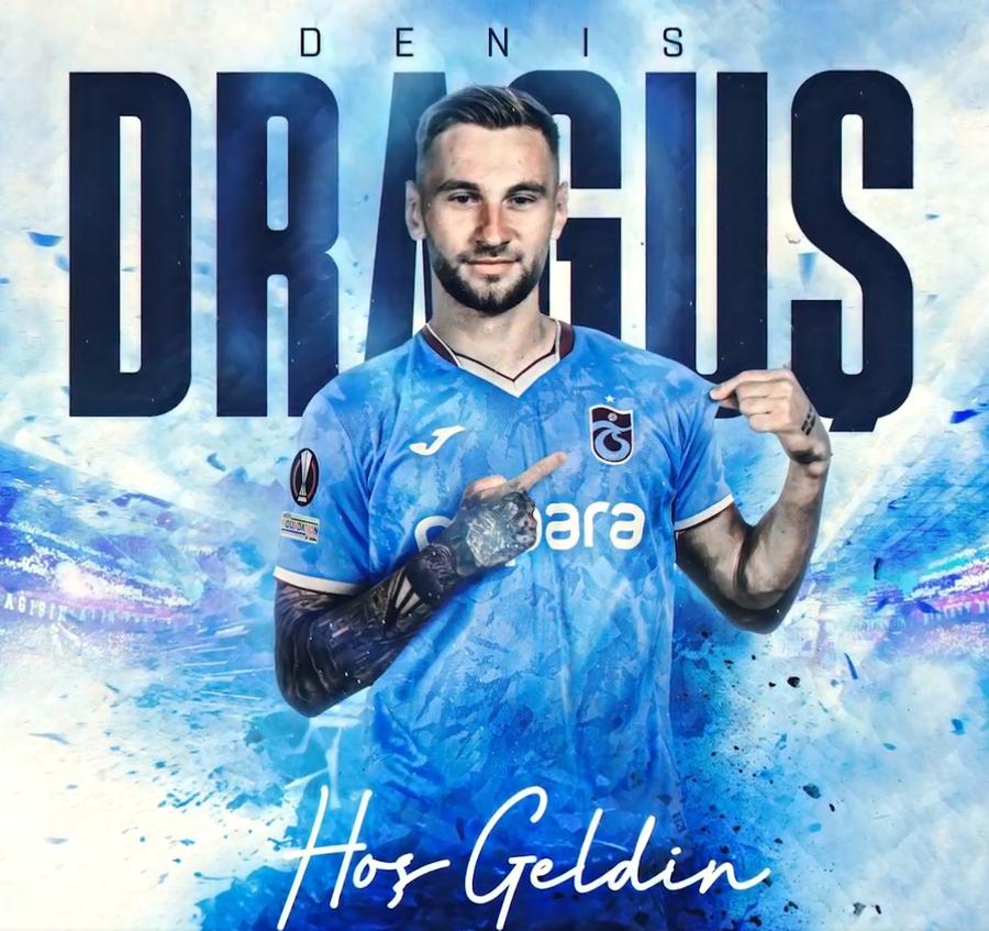 Denis Drăguș a semnat cu Trabzonspor, foto: X Trabzonspor Denis Drăguș a semnat! A fost prezentat cu o zi înainte de România - Slovacia: „Bine ai venit!”