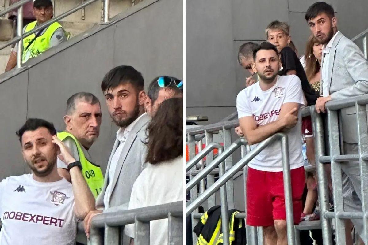 George Bozieru, rapidistul angajat de Andrei Nicolescu la Dinamo, prezent la petrecerea aniversară din Giulești