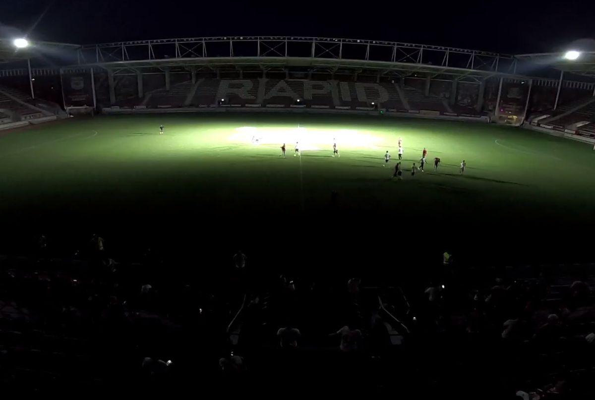 George Bozieru, rapidistul angajat de Andrei Nicolescu la Dinamo, prezent la petrecerea aniversară din Giulești