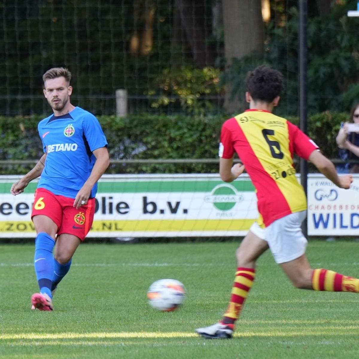 FCSB s-a distrat în primul amical din Olanda » Ștefănescu a marcat primele goluri la noua echipă + cine a jucat