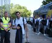 Sosirea echipei naționale a României la Frankfurt pentru meciul cu Slovacia FOTO: Andrei Crăițoiu (GSP)