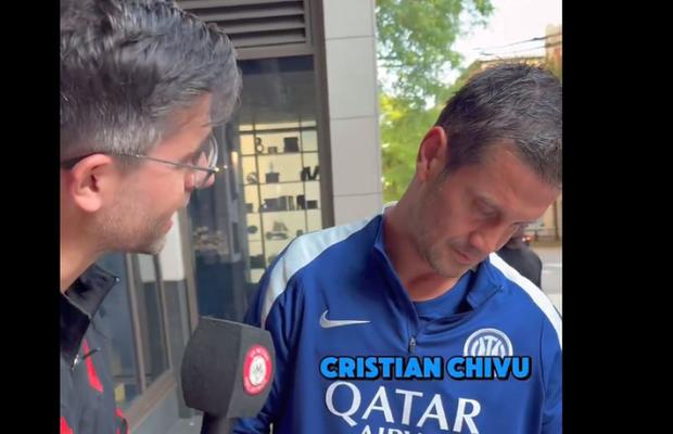 Cristi Chivu a refuzat să-i dea un autograf youtuber-ului care a venit la el cu o idee trăsnită » S-a supărat și a plecat nervos!