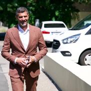 Dani Coman a ajuns la sediul LPF înainte de tragerea la sorți / Foto: Andrei Furnigă (GSP.RO)