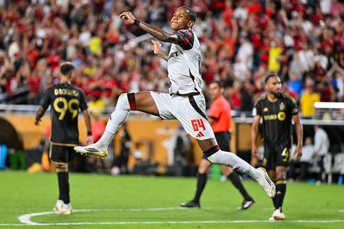 Wallace Yan a egalat pentru Flamengo contra LA FC // foto: Imago Images