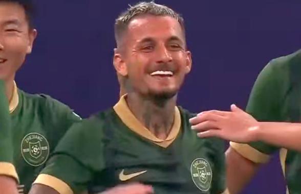 Alex Mitriță i-a dat pe spate pe chinezi la debutul oficial: două goluri și assist pentru noua echipă!
