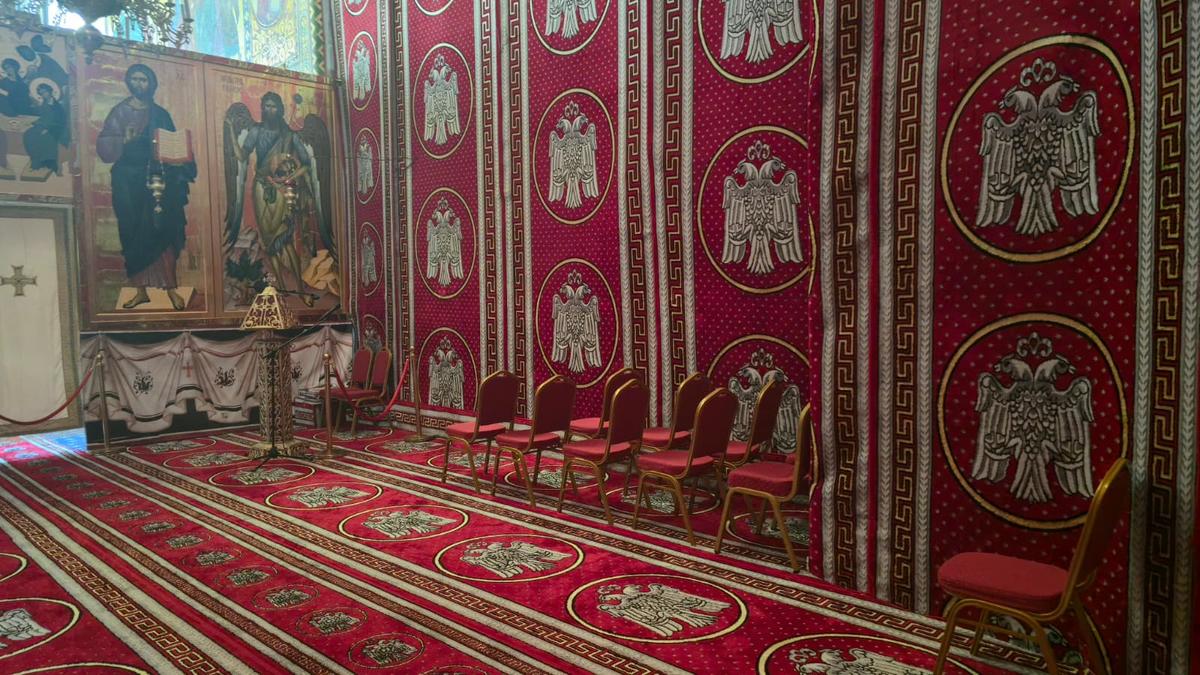 Adio, Palat! Gigi Becali va oferi declarații doar din biserica ridicată în Pipera: imagini spectaculoase din interior
