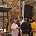 David Popovici, cadou pentru Papa