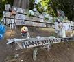 Banca din Seattle unde fanii vin și lasă obiecte în memoria lui Kurt Cobain FOTO: Ionuț Iordache (GSP)